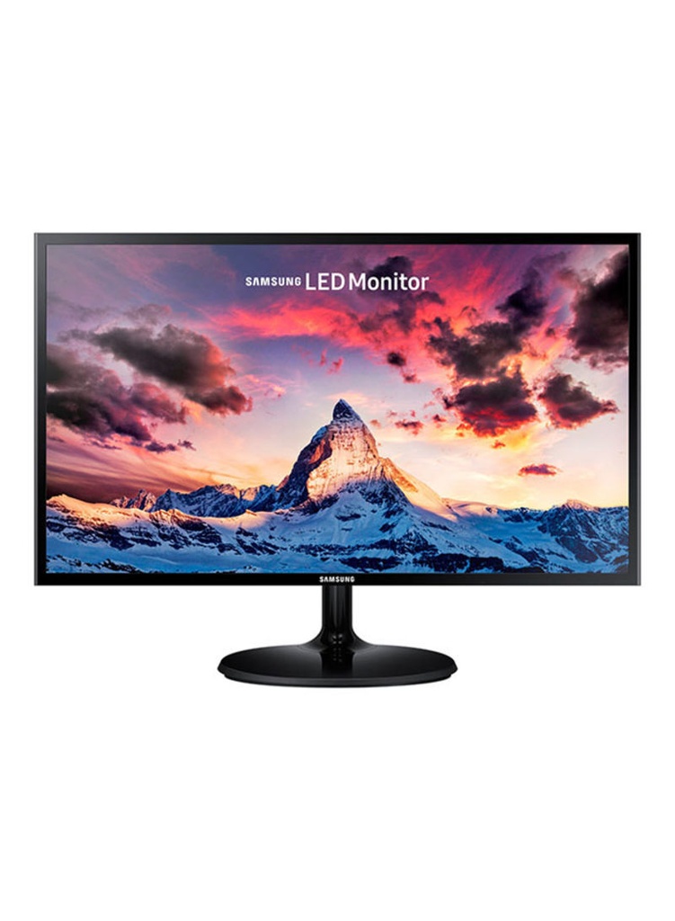 [S2I1U] Samsung 27 Inch FHD LED Monitor, Black- S27F350FHM (Used)