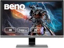 BenQ EL2870U Gaming Monitor 28" 4K UHD 1ms 60 Hz | TN | AMD FreeSync | Eye-Care Tech | Anti-Glare | Brightness Intelligence