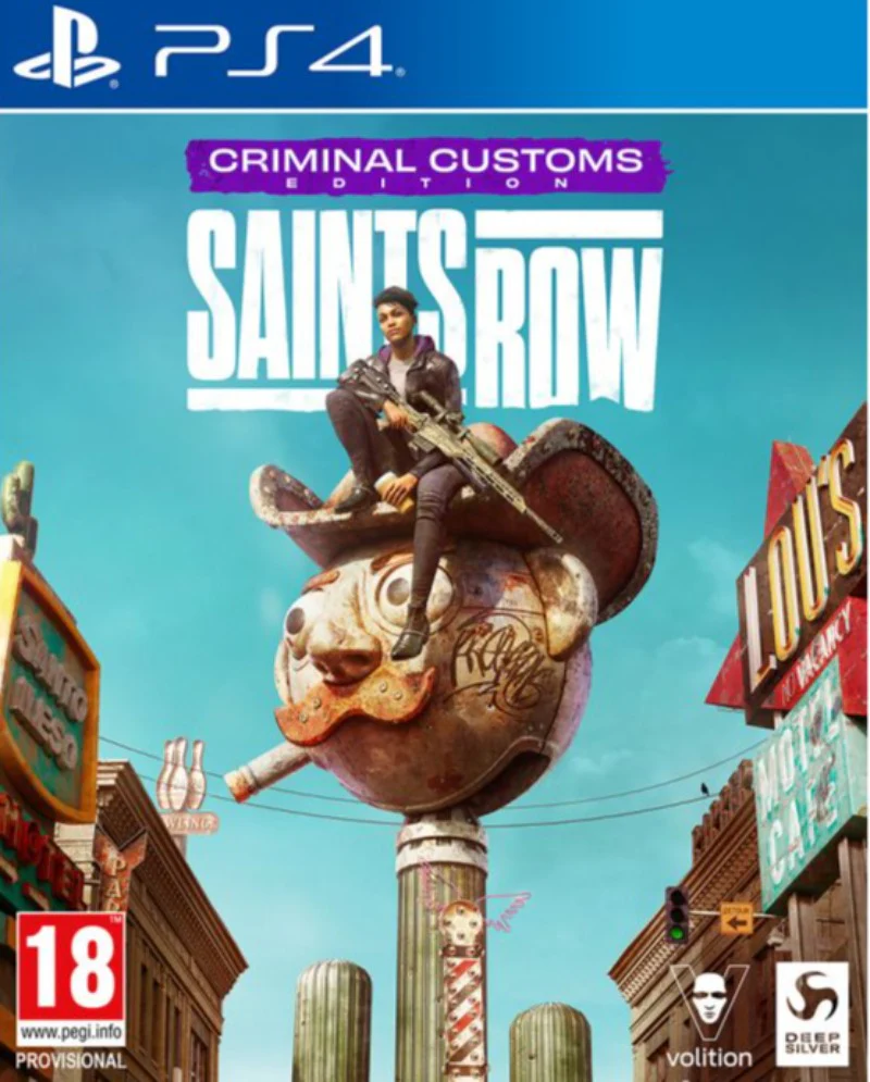 [SRC1U] Saints Row Criminal Saints Row Criminal Customs Edition - PlayStation 4 (مستعمل)