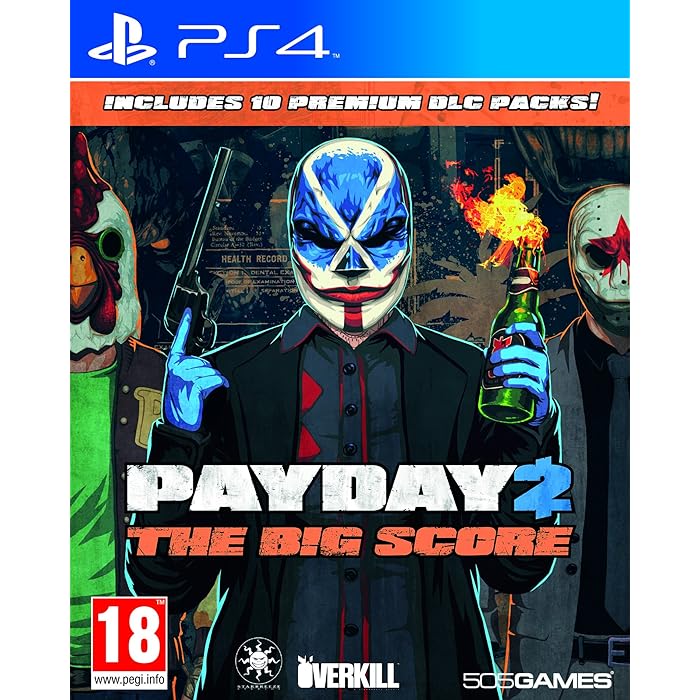 [P2T0U] Payday 2 The Big Score - PlayStation 4 (Used)
