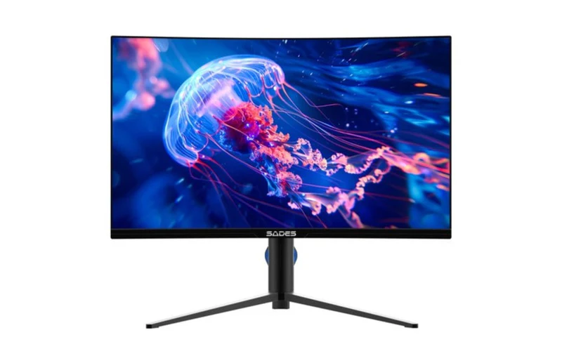 [SB22U] Sades BX-Jellyfish 27",FHD,HDMI 2.1, 280Hz, 0.5ms Curved Gaming Monitor-SA-HC03F27B (مستعمل)