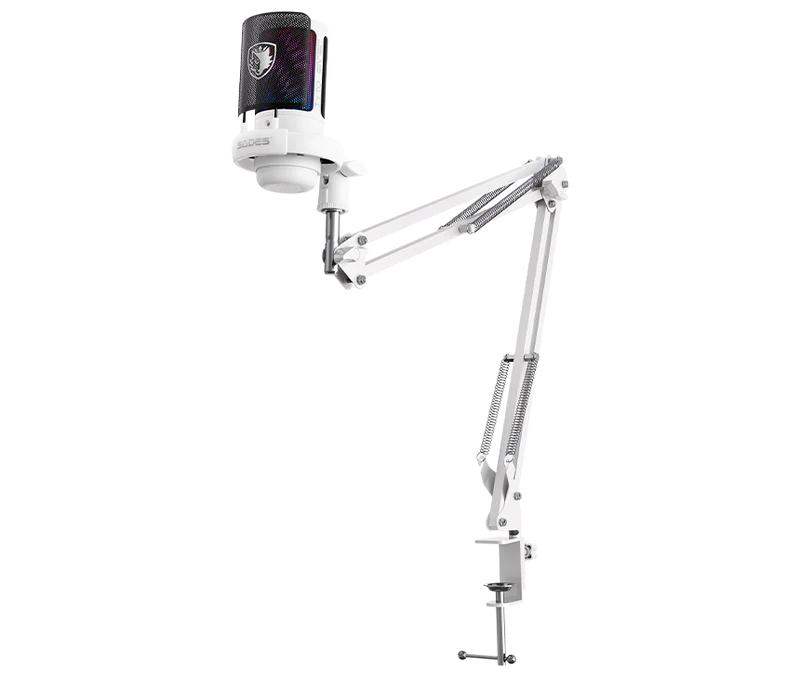 [SMT1N] Sades ME6S Tyto Gaming Microphone - White
