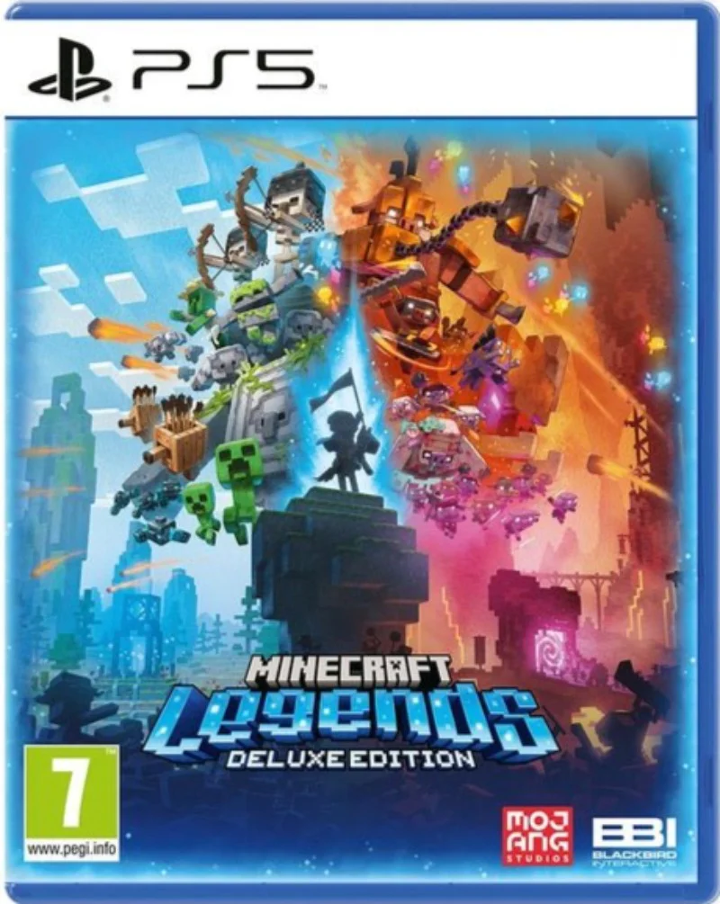 [MLD0U] MINECRAFT LEGENDS DELUXE EDITION - PAL  - Playstation 5 (Used)