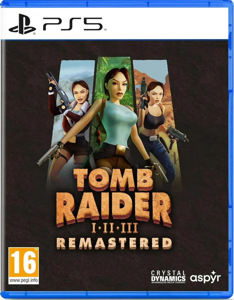 Games Tomb Raider I.II.III Remastered  - Playstation 5