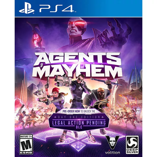 [AOMMU] Agents Of Mayhem M.A.Y.H.E.M. Day One  - PlayStation 4 (مستعمل)