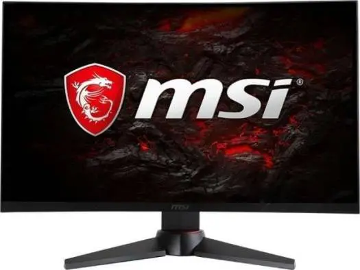 [MOM5U] MSI OPTIX MAG24C 24-inches Curved FHD 1080p 1920x1080 144Hz Widescreen, Anti-glare FreeSync Gaming Monitor (Used)