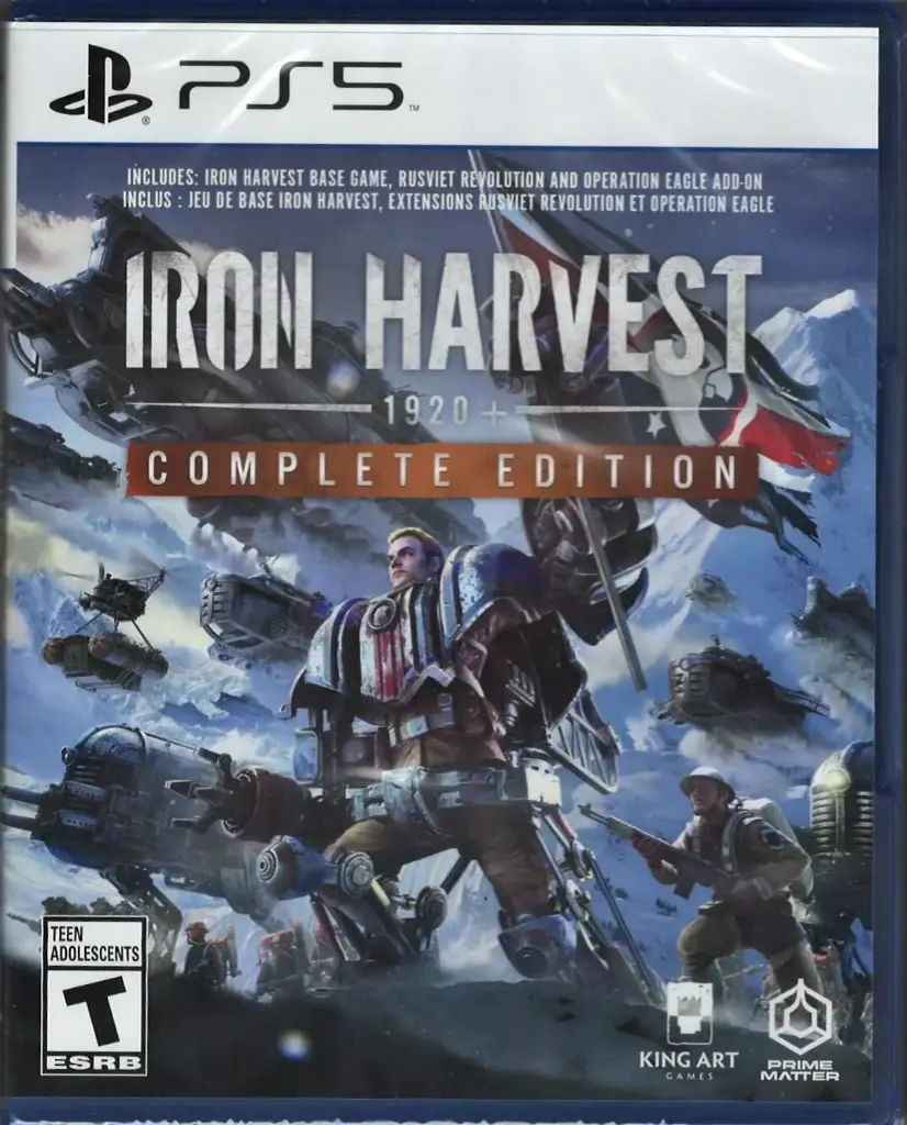 [IHC0U] Iron Harvest Complete Edition - Playstation 5 (مستعمل)