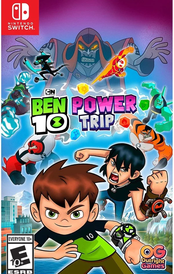[B1P8U] Ben 10 Power Trip - Nintendo Switch (مستعمل)