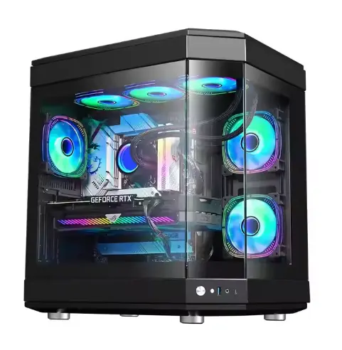[GPICN] GAMING PC Intel Core I5 - 14th Gen RTX 3080 -16 GB RAM DDR 4 - SSD 1TB - Black