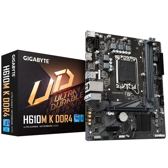 [GHK0N] Gigabyte H610M K DDR4 (rev. 1.0) M-ATX Gaming Motherboard