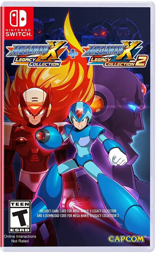 [MMX0U] Mega Man X Legacy Collection 1 And 2 - Nintendo Switch (Used)