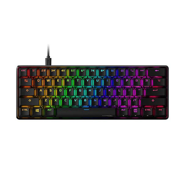 [HAO6U] HyperX Alloy Origins 60 - Mechanical Gaming Keyboard - Black (مستعمل)