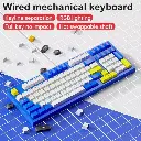 SKYLION K98 Keyboard And Wire Separate Mechanical Keyboard A Variety Of Lighting