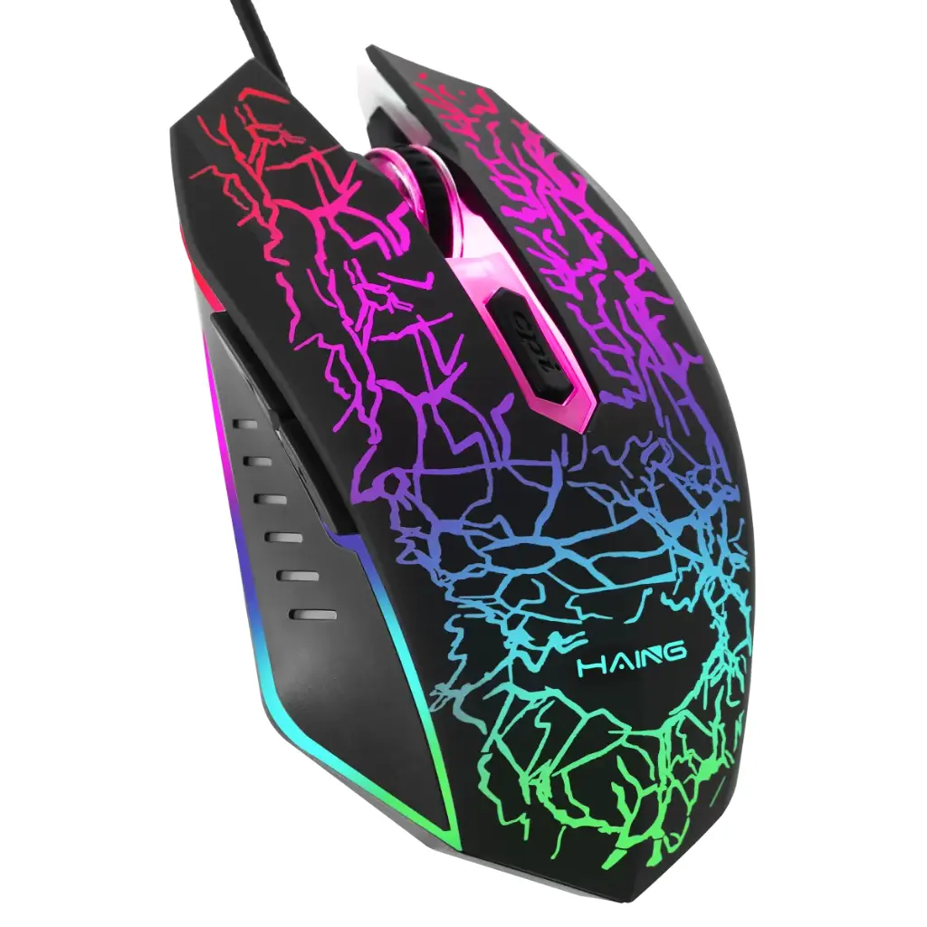 [HGR3N] HAING GM200 RGB Wired Dazzling Gaming Mouse