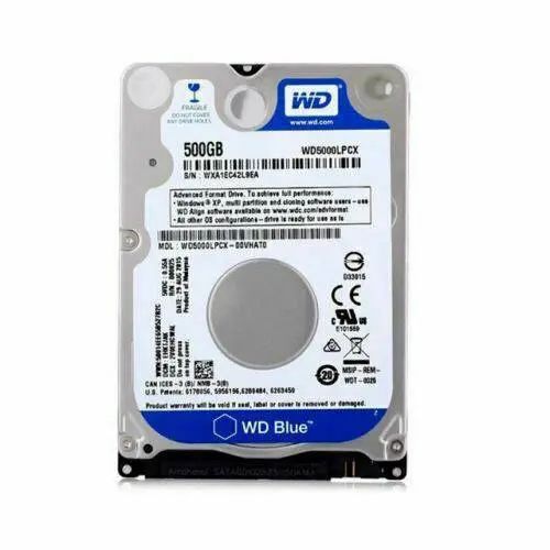 [WDW2U] Western Digital WD Blue1TB Surveillance Hard Drive for Laptop