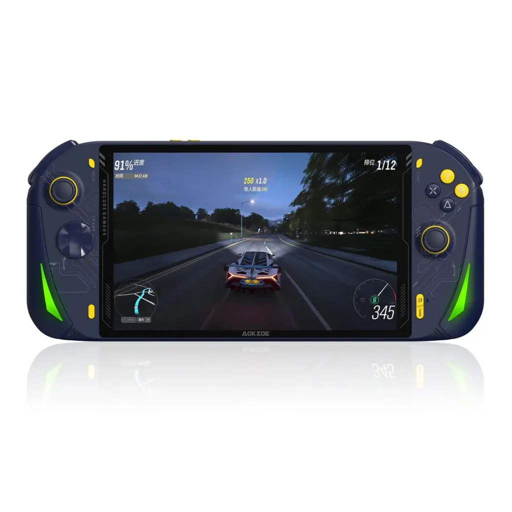 AOKZOE A1 Windows 11 Portable Pc Gaming Console ( 16 GB RAM , 512GB Memory ) - Quantum Blue