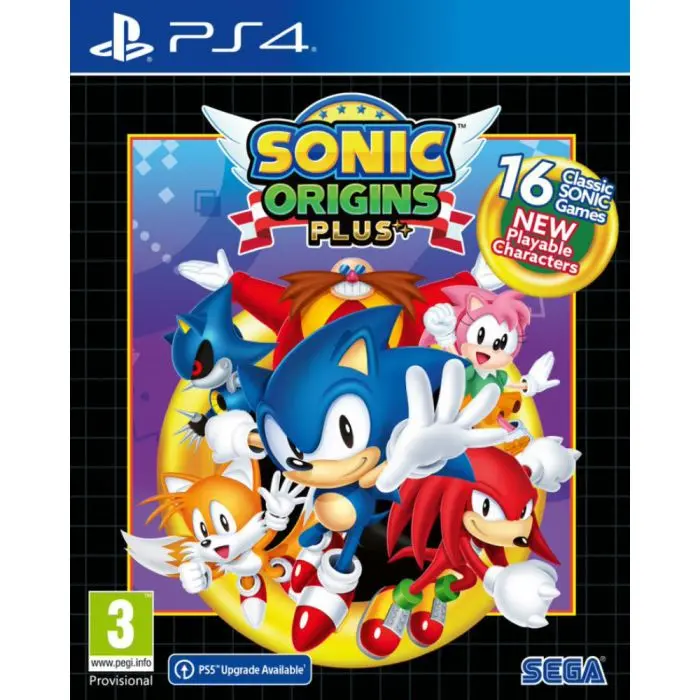 [SOP2U] Sonic Origins Plus - PlayStation 4 (Used)