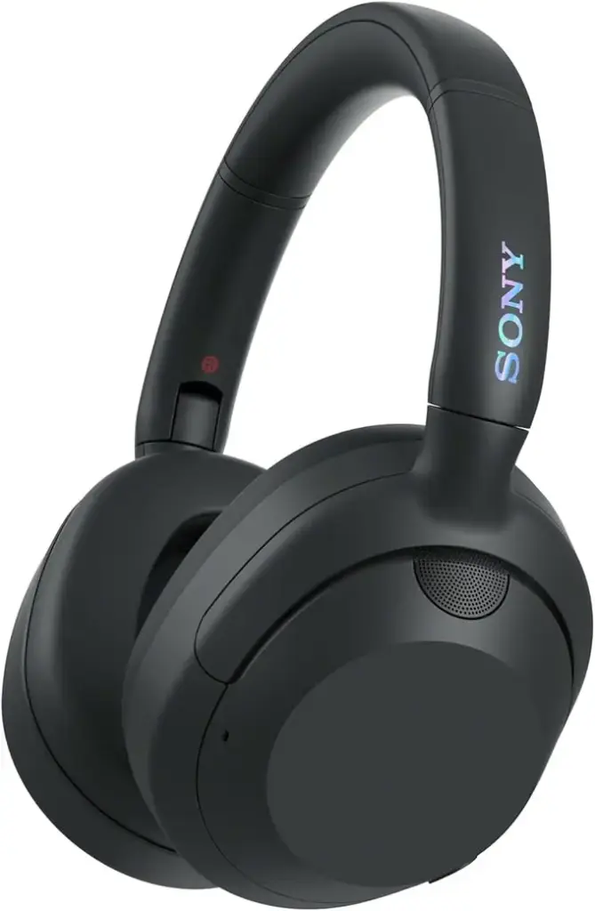 Sony ULT WEAR Wireless Headphones, 40mm Dome Driver Unit, Closed Dynamic Type, Neodymium Magnet, Gold-Plated L-Shaped Stereo Mini Plug, Black | WHULT900NB