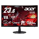 Acer Nitro ED240Q S Curved Gaming Monitor 23.6-inch FHD 1920x1080, VA Panel Technology, HDR10, 180Hz Refresh Rate, 1ms Response Time, AMD FreeSync Premium technology, Built-in Speakers - Black 