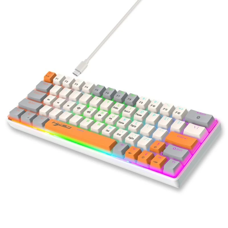 [HVW0N] HXSJ V500 Wired Mechanical Gaming Keyboard w. Backlight Effect