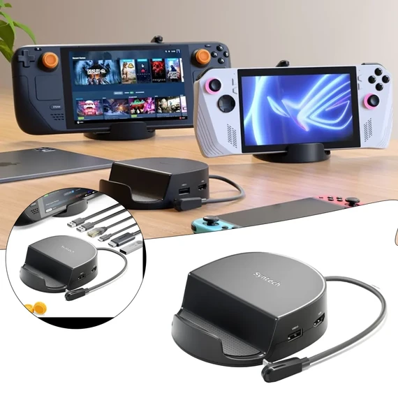 [S6DSN] Syntech 6-in-1 Docking Station for Steam Deck & ROG Ally