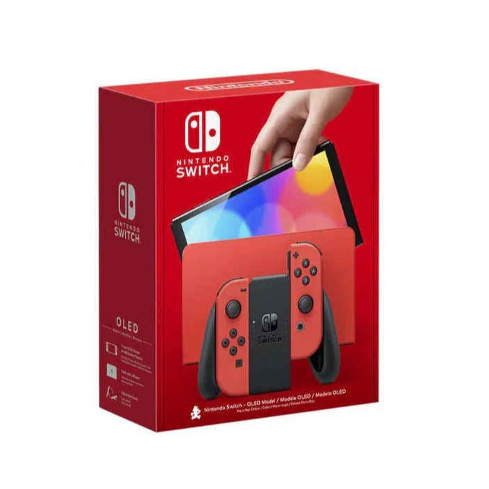 [NSO2U] Nintendo Switch OLED Model - Mario Red Edition (Used)