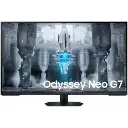 SAMSUNG 43" Odyssey Neo G7 4K UHD 144Hz Smart Gaming Monitor, 1ms Response Time, HDR10+ Gaming, Wi-Fi / BT, AMD Freesync Premium Pro Technology, USB Hub 3.0, White | LS43CG700NMXUE 