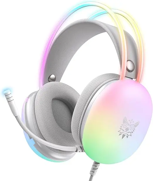 ONIKUMA X25 Gaming Headset - White