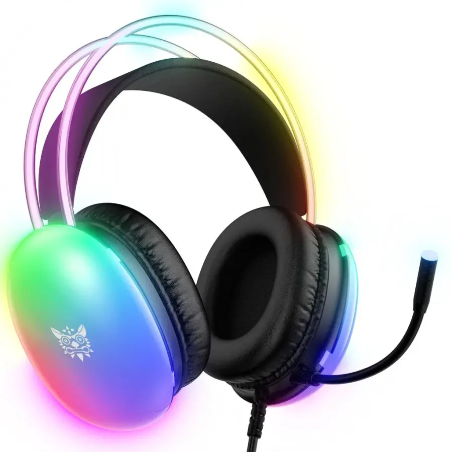 ONIKUMA X25 RGB Gaming Headset - Black 