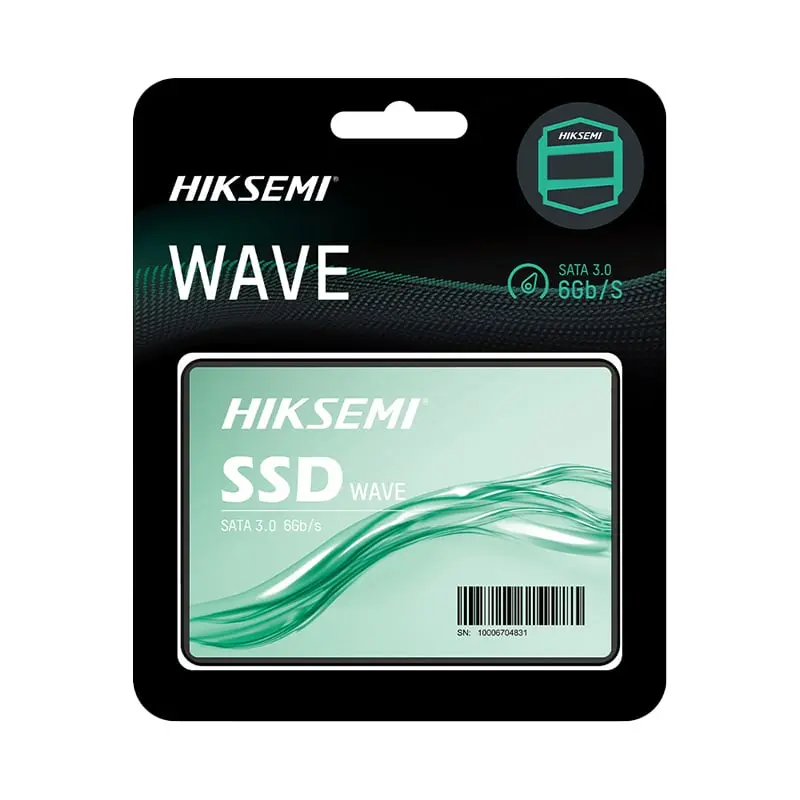 HikSemi WAVE 512GB Consumer SSD 2.5" SATA 3D NAND HIKVision Internal Solid State Drive