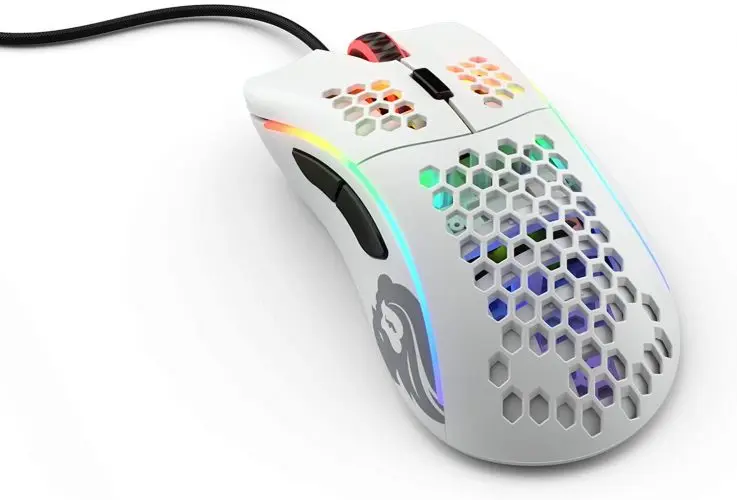 Glorious Model D - RGB Gaming Mouse - Matte White