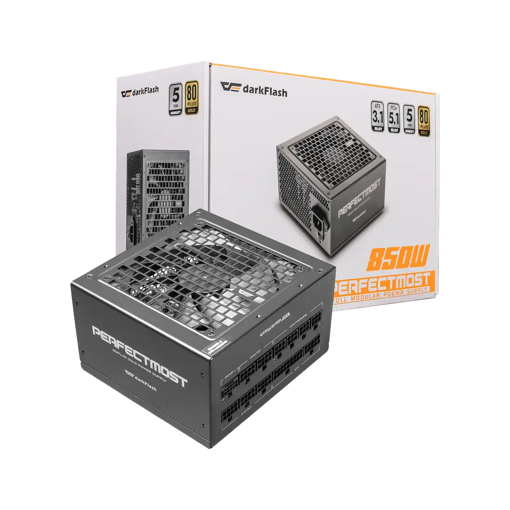 [DP80N] Darkflash PMT 850W Gold Full Modular Power Supply