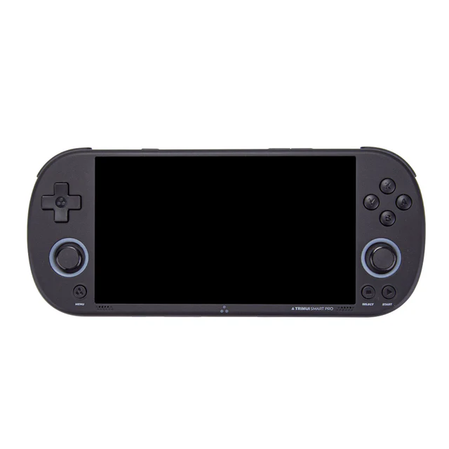 Trimui Smart Pro Retro Handheld Game Console 4.96 Inches 720x1280 IPS Screen Built in 64G TF Card Video Gaming Consoles 5000mAh Lithium Battery Supports Multiple Simulators Casual Game Console White