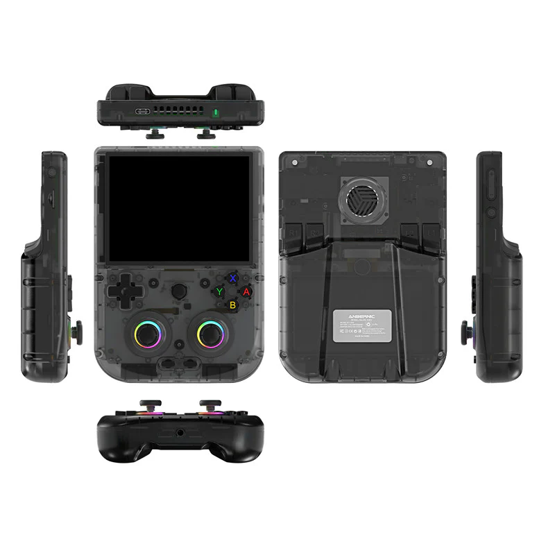 [ARR4U] ANBERNIC RG406V - جهاز لعب ألعاب ريترو يدوي يُعرض الفيديو بشاشة 4 بوصة من نوع IPS، أندرويد 13، بلوتوث، واي فاي، 8 جيجابايت - 128 جيجابايت