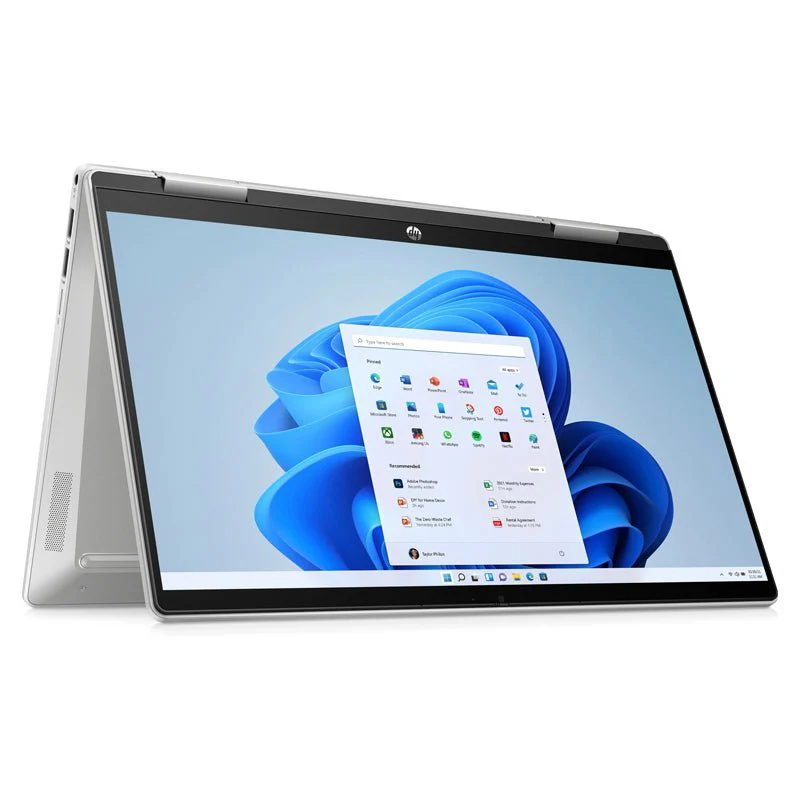 HP Pavilion x360 2-in-1 14-EK0001NE - 14.0" FHD Multi-Touch - Core i3 13 Gen - RAM 8GB - 256GB (NVMe M.2 SSD) / Win 11 Home / Natural Silver / 1YW - Laptop