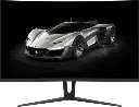GameMax GMX27C144, 27 inch LED 144Hz Gaming Curved Monitor - Full HD 1080p, 4ms Response - Black | GMX27C144 