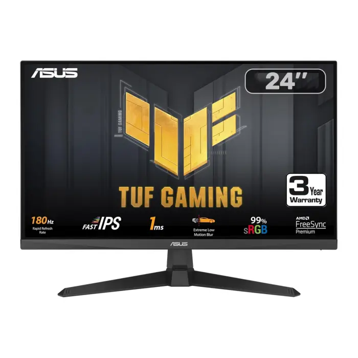 ASUS 24"(VG249Q3A) 180Hz 1ms IPS FHD Speaker Gaming Monitor 