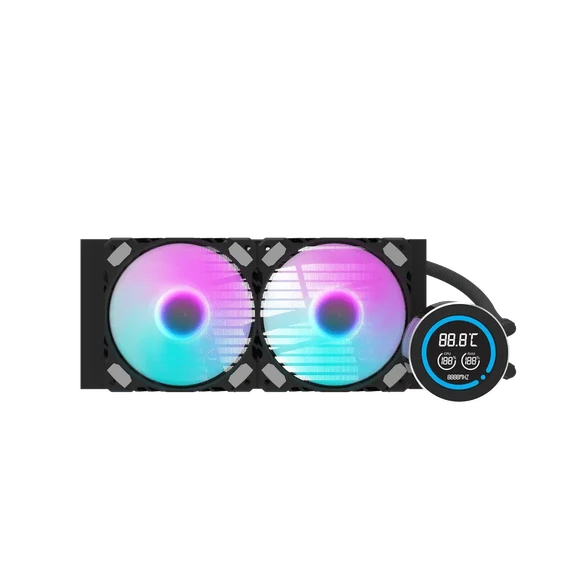 DarkFlash DN240D Nebula Liquid Cooling - Black 