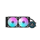 DarkFlash DN240D Nebula Liquid Cooling - Black 