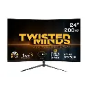 Twisted Minds 23.6" FHD VA, 200Hz, 1ms Curved Gaming Monitor - Black 
