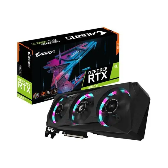 [GAG2U] Gigabyte AORUS GeForce RTX 3060 Ti ELITE 8G (rev. 2.0) / Graphics card / GF RTX 3060 Ti / 8 GB GDDR6 / PCIe 4.0 x16 / 2 x HDMI, 2 x DisplayPort | GV-N306TAORUS E-8GD 2.0