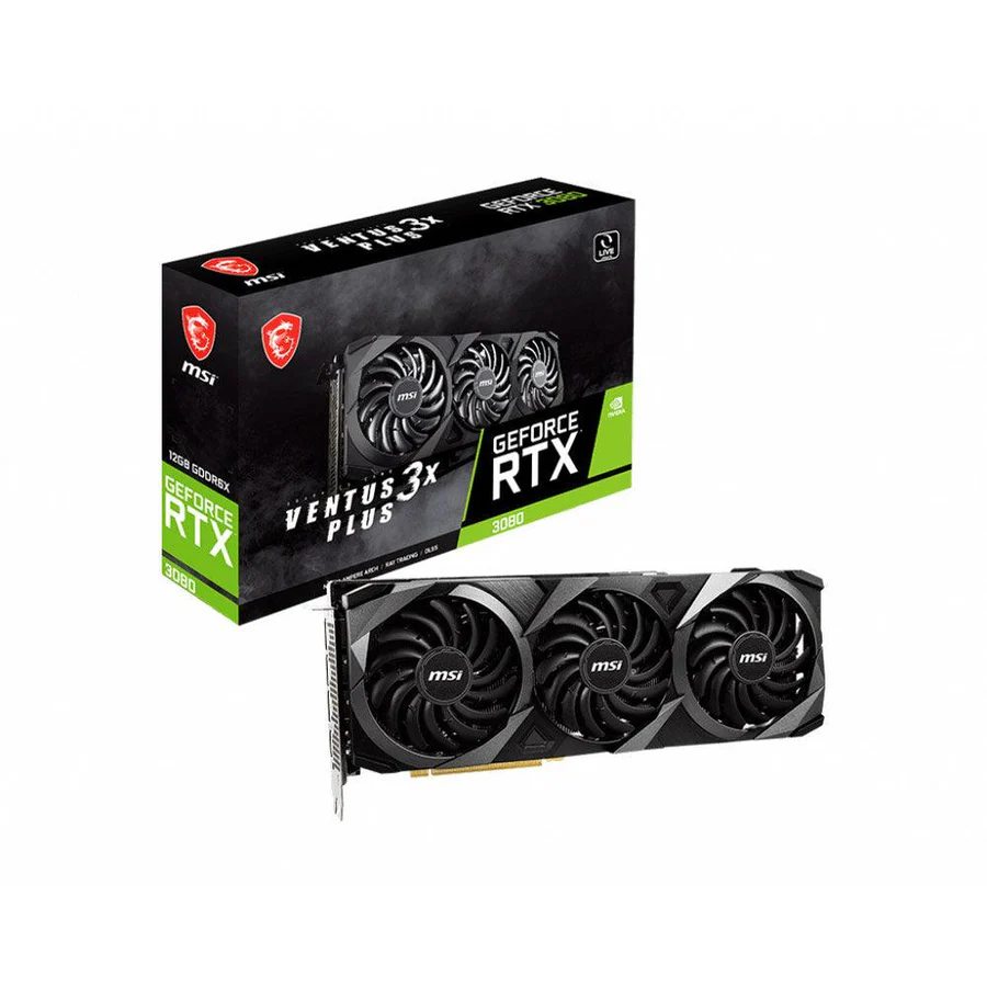 [MGR2U] MSI GeForce RTX 3080 Ventus 3X Plus 10G LHR - Graphics Card