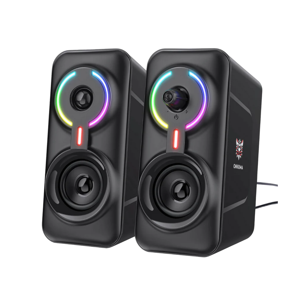 [OLG0N] ONIKUMA L6 Gaming Speaker 10W Multimedia Speaker With RGB Light