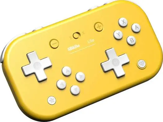 [8LBGU] 8Bitdo Lite جهاز تحكم بلوتوث أصفر (مستعمل)