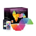 LEDEAST LXQG06 Smart LED Triangular Honeycomb Panel Light Smart APP Control RGB LED Wall Lamp DIY Atmosphere Light