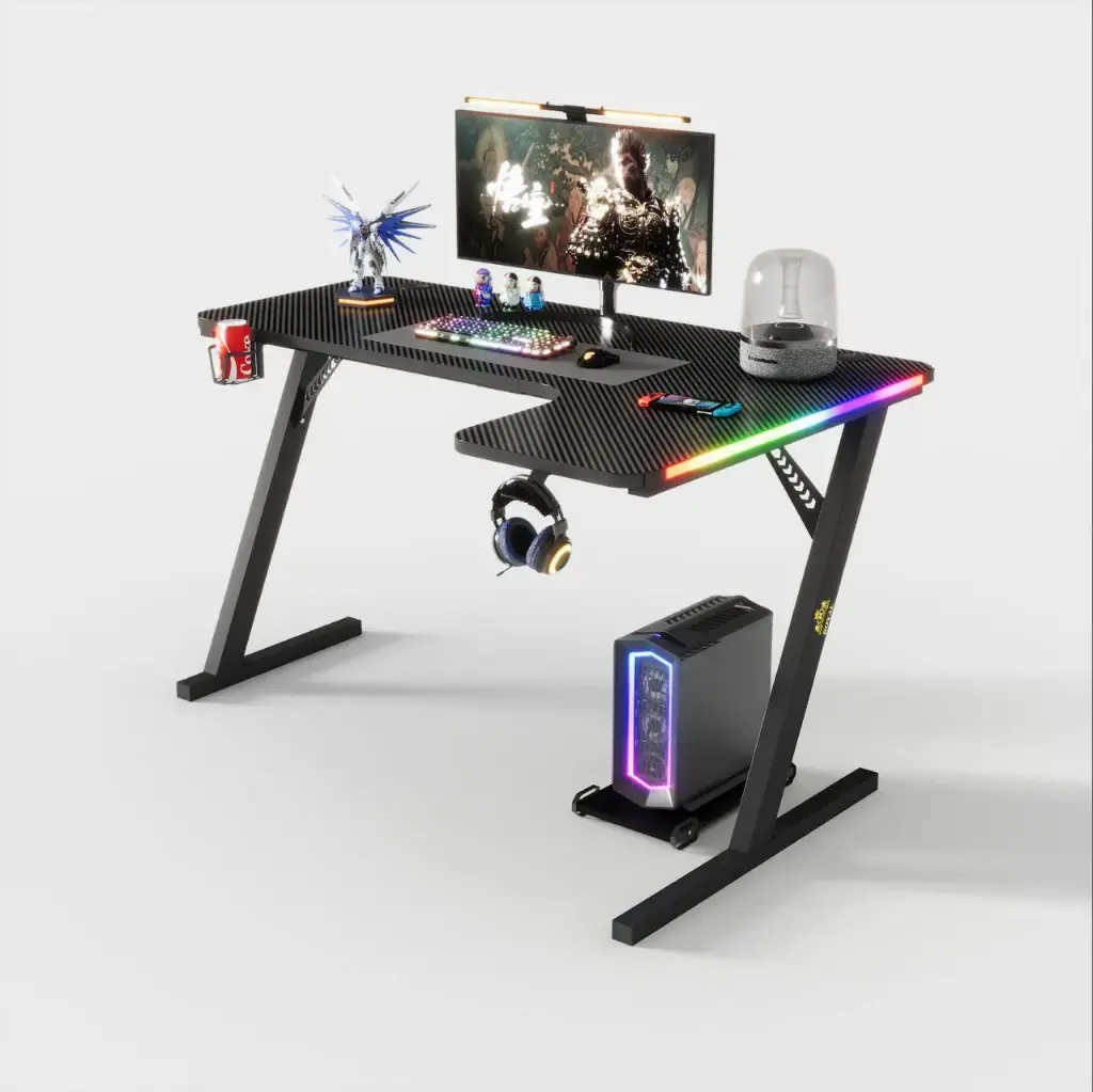 ROYAL-R Gaming Table (L Shaped) 1400*600/1000*740h -  RIGHT