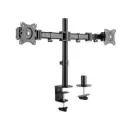 MULTI-FANCTION 15''-30'' Full Motion Adjustable Dual Monitor Desktop Mount -Z022