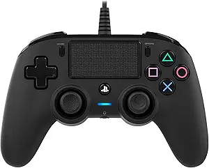 [NWC4N] NACON Wired Compact PS4 Control (أسود)