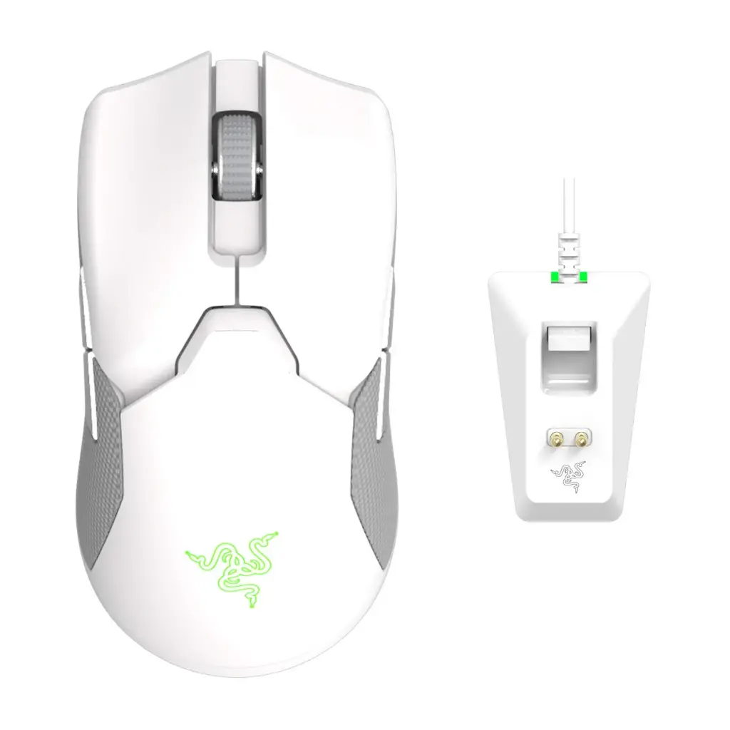 [RVUWU] Razer Viper Ultimate Wireless Gaming Mouse with Charging Dock Mercury