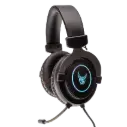 L33T Gjermundbu, Gaming Headset, 50mm Driver, LED, Black 